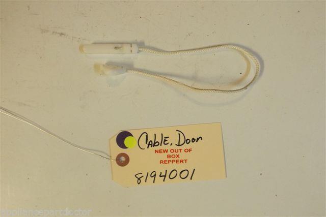 KITCHENAID DISHWASHER 8194001 Cable, Door NEW W/O BOX KITCHENAID DISHWASHER 8194001 Cable, Door NEW W/O BOX